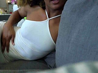 Stepbrother pounds wet pussy after breakup comfort leads to creampie