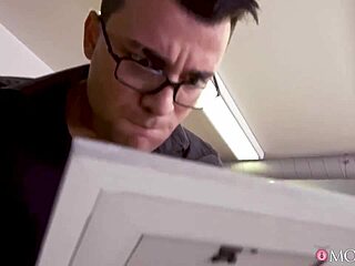 I got caught masturbating by squirting milf boss punishment