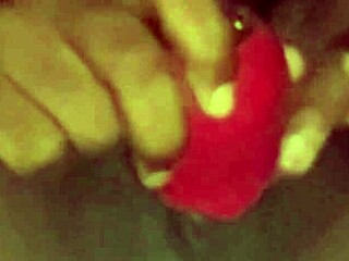 Ftm Crossdresser Films Tanned Solo Fetish Play With Homemade Trans Cock Tease