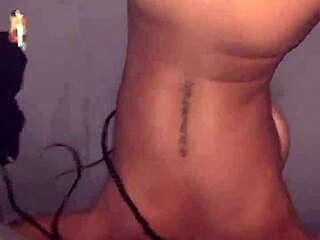He bends her skinny hood frame over big dick destroys tight pussy pov homemade.