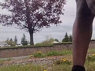 Practicing Private Indoor Exercise Routine Outdoors for the Third Time