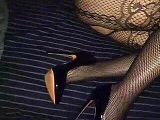 Hotwife's Sexy Heels Hide Naughty Secrets Beneath