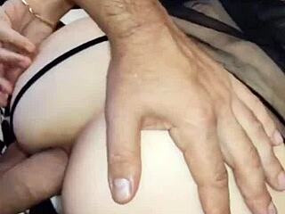 hey, watch this slender mature whore bang her husband's buddy