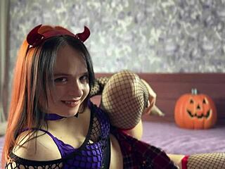 My heart races from this halloween succubus asmr temptation