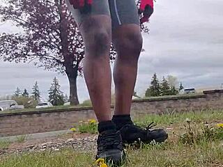 Practicing Private Indoor Exercise Routine Outdoors for the Third Time