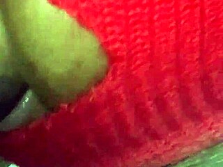 BBW ebony slut bareback sucks fat homemade BBC on webcam cumshot