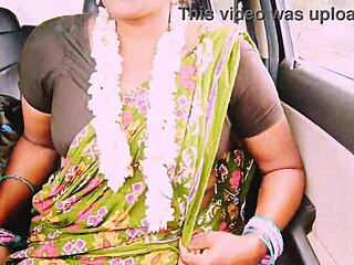 indian aunty fucks english boy hard with dirty telugu talk and big natural tits bouncing