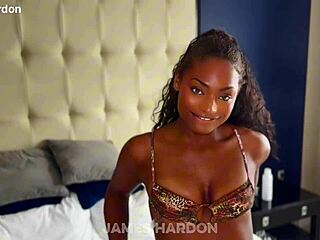 EBONY SLUT Gets BBC CREAMPIE on Play Date - James Hardon