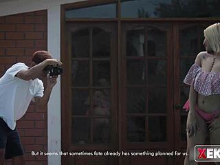 Mi vecina venezolana de tetas enormes se deja follar por fotos calientes