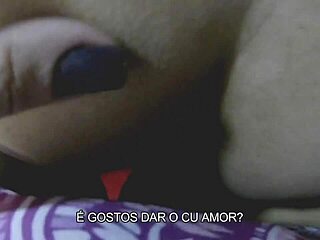 Horny slut wife karina pegs cuckold husband lucas with strapon ass domination