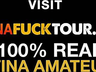 Amateur 18yo Colombian's Big Ass and Tight Holes Destroyed by Huge Cock