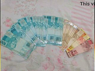 Jade spreads shaved tight pussy close-up flashing juicy tits for cash