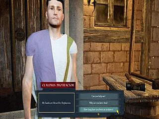 Let's Play Slaves of Rome Hermaphrodite Part 4 Trying to Get in My Wife's Pants