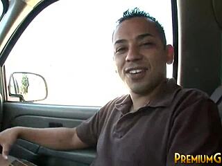 Cheerleader babe strips then takes brutal pussy pounding gangbang