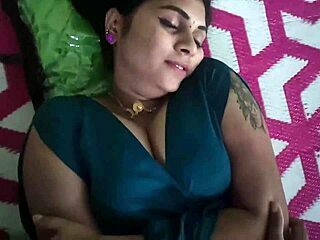 i kiss my chubby indian wife's big ass and pussy gently in homemade bedroom play