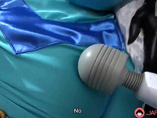 japanese babe in uniform cums hard from group toy fuck uncensored!