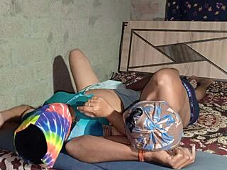 desi village bhabhi rides husband's cock hard in homemade sex session