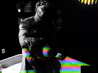 Lily Starfire craves that rough pounding, slamming her big tits and ebony curves hard!!