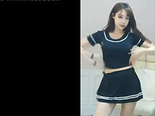 chi danny teases with sexy webcam dance