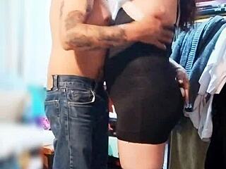 Neighbor Catches Me Dressing as Prostitute Licks My Ass I Suck His Cock