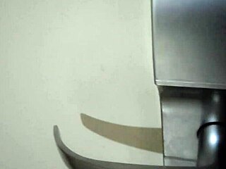 voyeur sneaks peeks at moans echoing through dimly lit hotel hallway