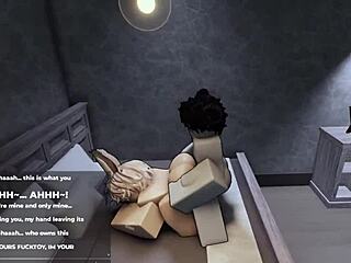 Brutal Roblox Femboy Pounding He Begs More