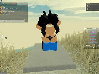 Big Ass Bunny Whore Takes Deepthroat Anal Doggystyle Cum in Roblox Porn!