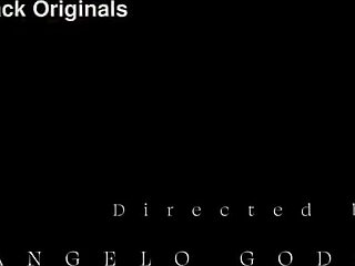 Alexa chokes on cock before double anal gaping