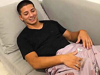 i got careless and found her with hard cock waiting facial cumshot in kitchen