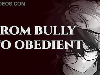 i'm blackmailing my bully boyfriend into moaning obedience for you pathetic loser... uh wait