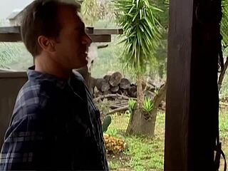 Shay sweet squirts on mans cock then spreads for outdoor assfucking pussy jizz shower