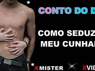 i tease my brazilian brother-in-law until he can't resist my erotic curves