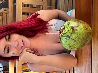 Found Hot Brazilian Slut for Toilet Blowjob!