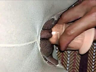 Dude just popped this schoolgirl's tight shaved cherry with dildo and my cock together 😈🍆💦🔥