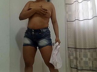 stepdaughter dances naked wet pussy tease fingering orgasm