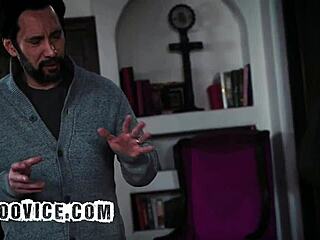 Homeless bride slut seduces married man for deepthroat pussy riding at wedding