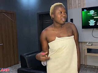 Whoa horny stepsis tricks stepbro into pounding her wet pussy while parents away!