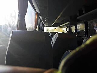 yo this cute blonde next to me on the bus just sucked me off and swallowed full vid!