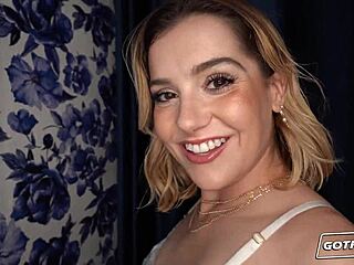 Kasey Warner Begs for Creampie Fill in Her Petite Tight Pussy POV