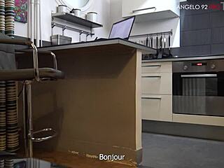 melany's secret homework fuck with repairman in paris caught on cam?