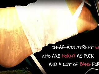 wanna see this street slut take client's cock deep in her tight ass?