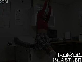 Solana Guzzles Dick Then Takes Doggy Pounding and Cum Blast!