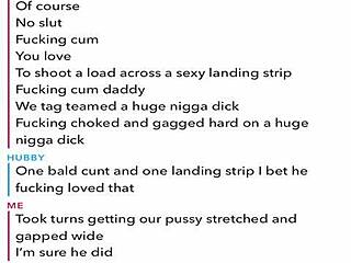 snapchat sexting turns into real cuckolding for oblivious husband?