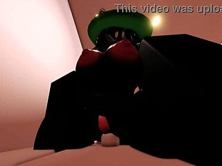ralsei x asriel 3 rblx slut rides cowgirl blowjob cum on shaved pussy big ass tits