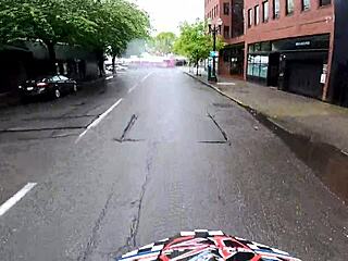 watch this portland pawg's bubble butt bounce on huge cock ride