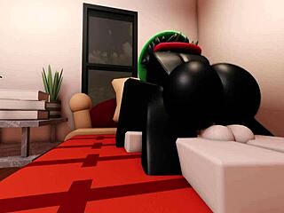 ralsei x asriel 3 rblx slut rides cowgirl blowjob cum on shaved pussy big ass tits