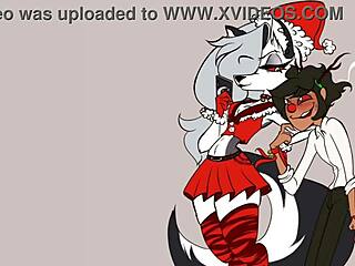 helluva boss celebrates a white christmas with the crew