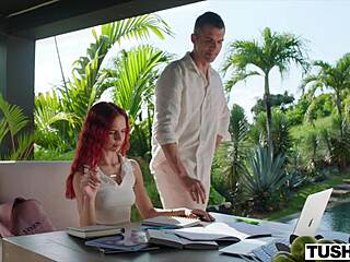tushy redhead sirena milano obsesses over anal gaping ass to mouth and deepthroat 🍑💦🔥