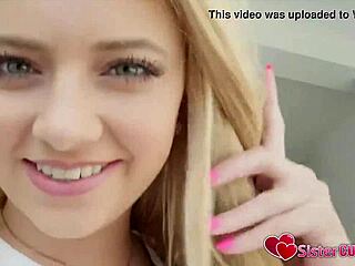 these naughty petite teen stepsisters fight sucking and riding stepbro cock hard