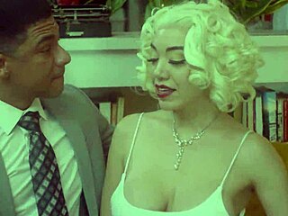barack obama bangs marilyn monroe in presidents day cosplay parody 😜🇺🇸